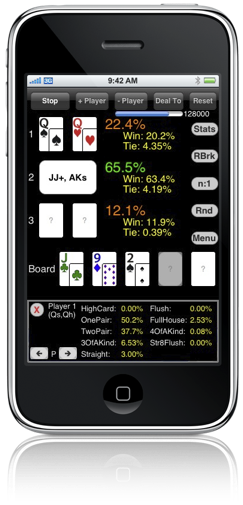 iPhone PokerCruncher Mobile