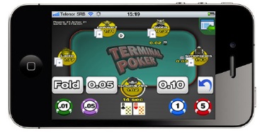 Terminal Poker on iPhone