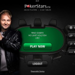 PokerStars Mobile on iPad 2 Start Screen Daniel Negreanu