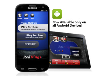 RedKings Android Poker App